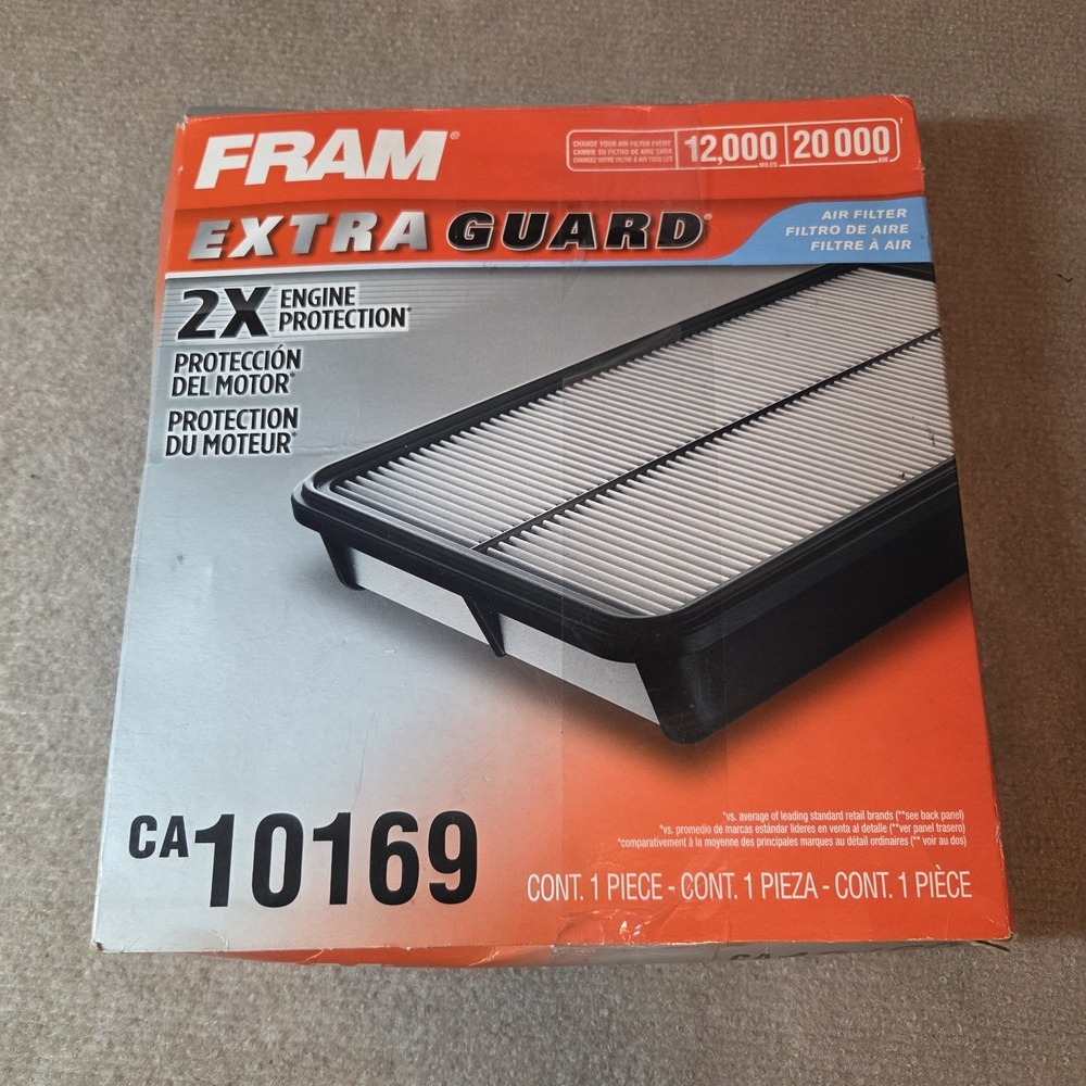FRAM CA10169 Extra Guard Air Filter, for Select Lexus, Pontiac, Scion Toyota NEW